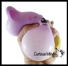 Load image into Gallery viewer, Curious Minds Toys - 1 Bunny Ice Cream Cone - Soft Creamy Doh Filled Squeeze Stre