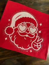 Load image into Gallery viewer, Blinged Santa Top
