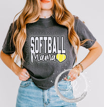 Load image into Gallery viewer, Softball Mama Bling Tee/Sweatshirt