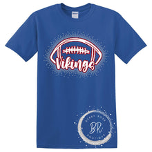 Load image into Gallery viewer, Viking Football Bling Tee/Sweatshirt