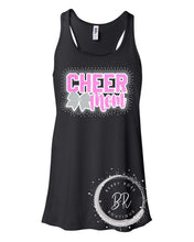 Load image into Gallery viewer, Rhinestone Cheer Mom Bow Tank