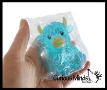 Load image into Gallery viewer, Curious Minds Toys - Highland Cow Shaped Ball - Thick Glue/Gel Syrup Molasses Stretch Ball Maltose- Ultra Squishy and Moldable Slow Rise Relaxing Sensory Fidget Stress Toy