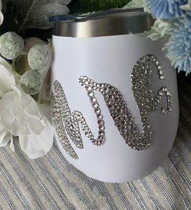 Mrs Blinged Wine tumbler