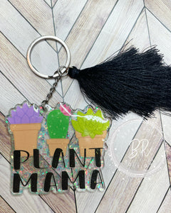 Plant Mama Keychain